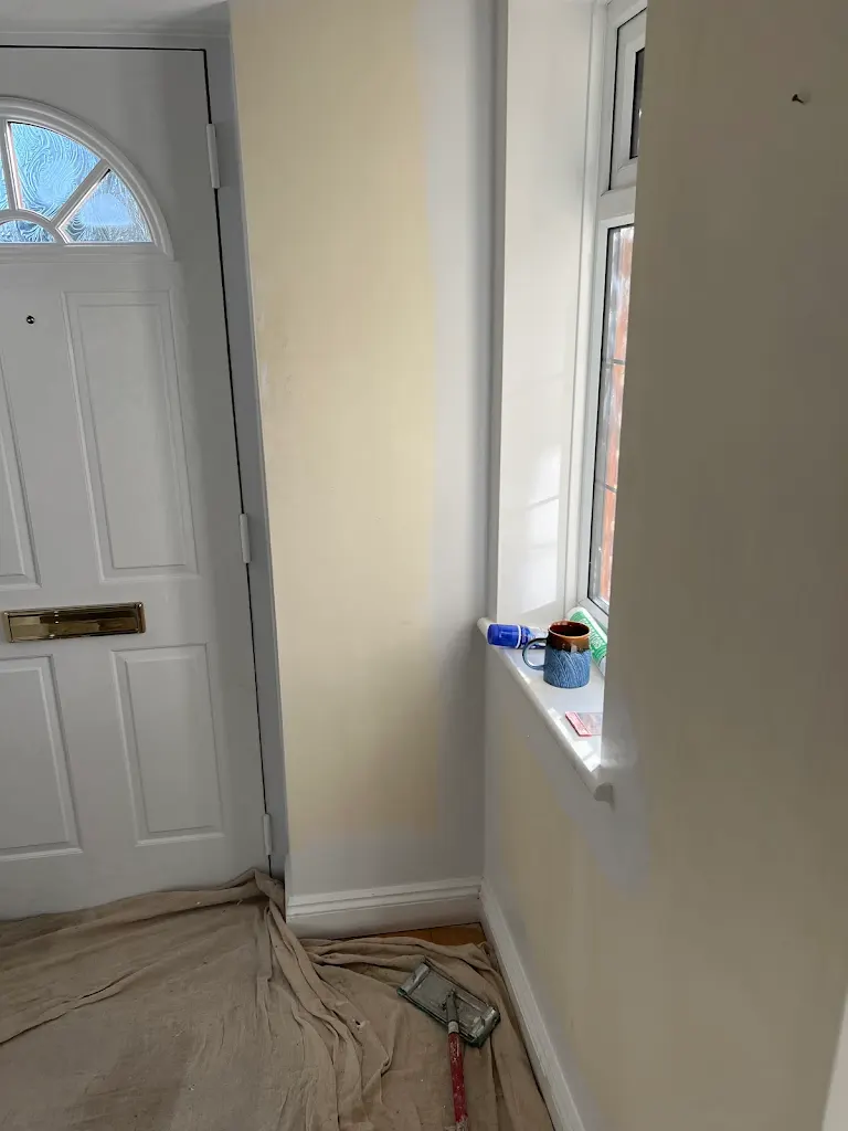 Freshly painted home interior with clean and polished look