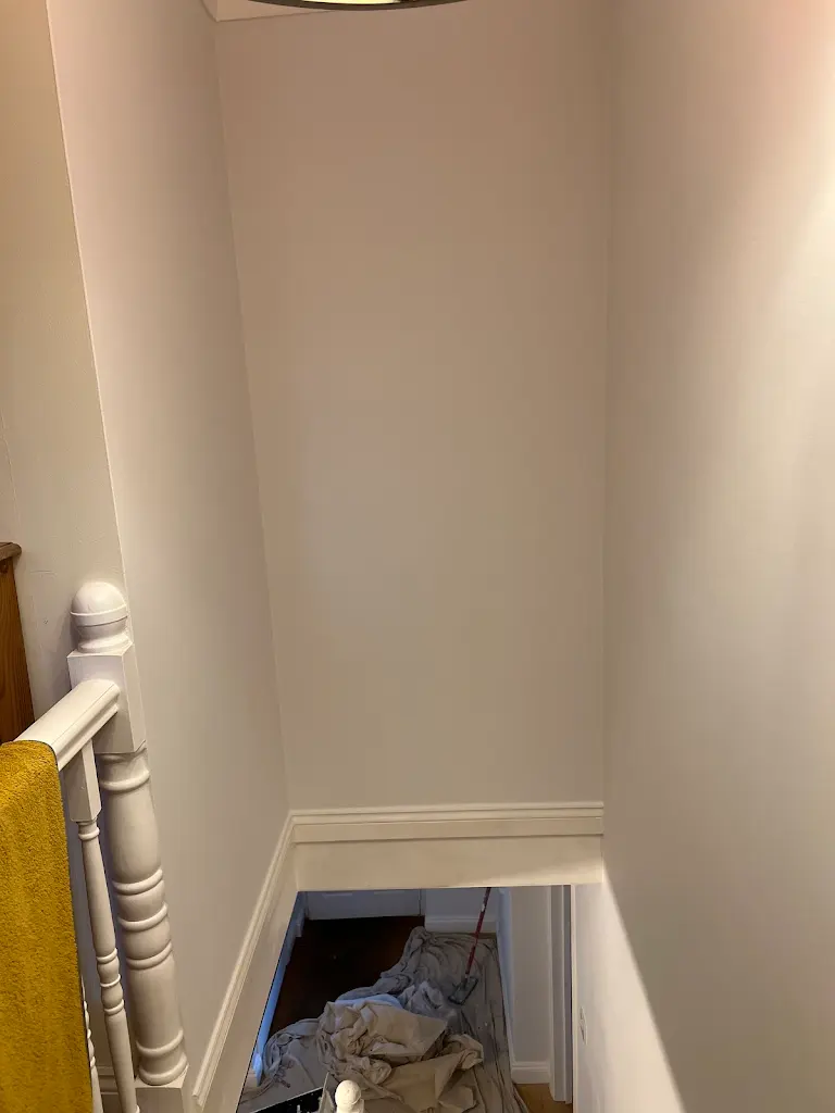 Freshly painted home interior with clean and polished look